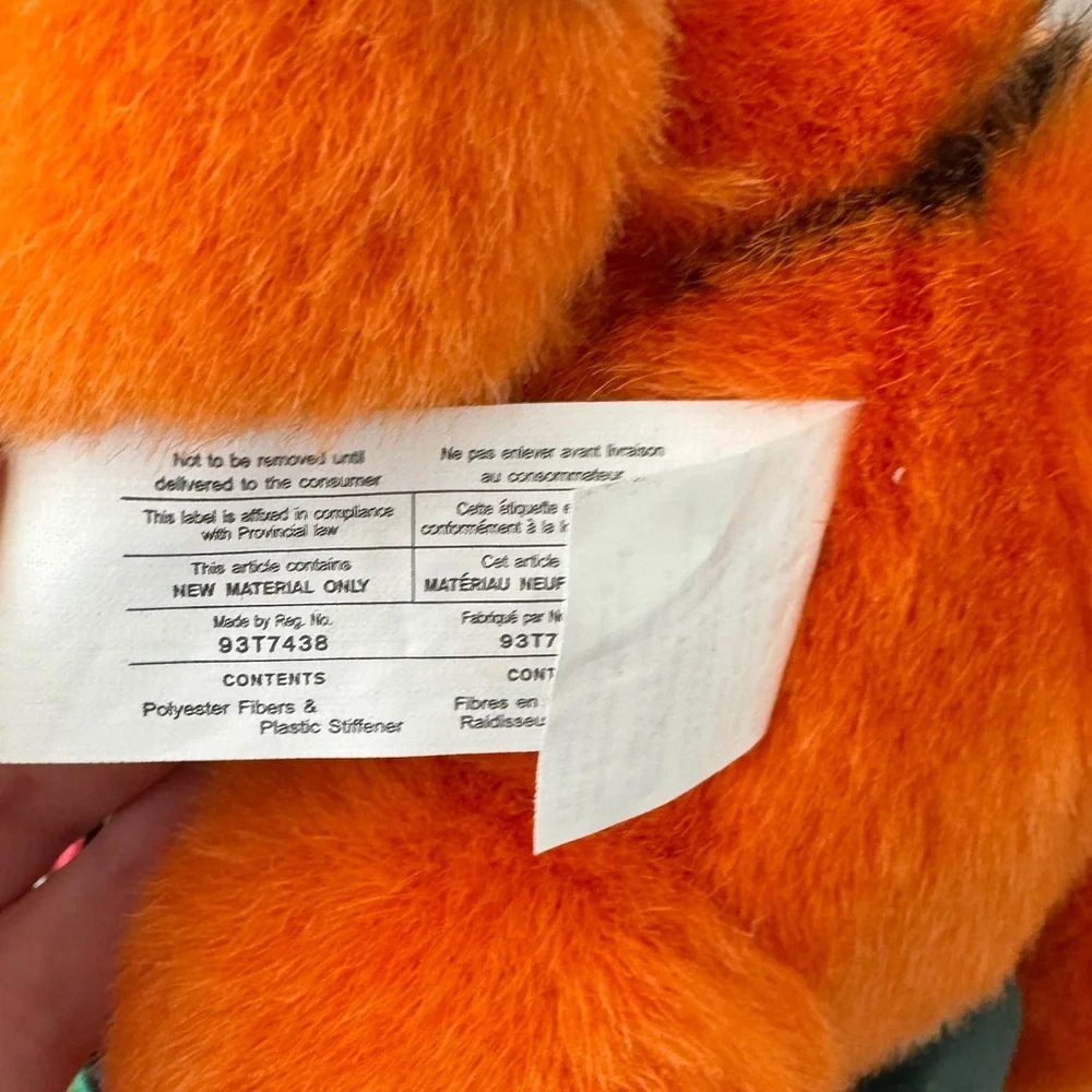 Vintage Winnie the Pooh Tigger Have a Tiggerific Day Plush